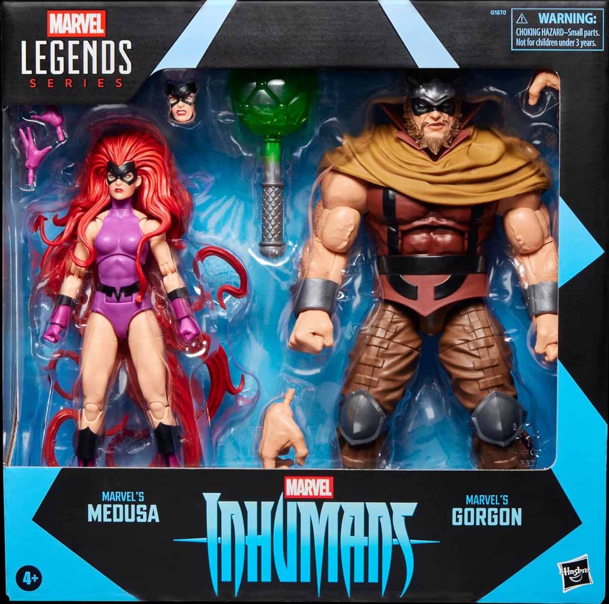 Marvel's Medusa and Marvel's Gorgon