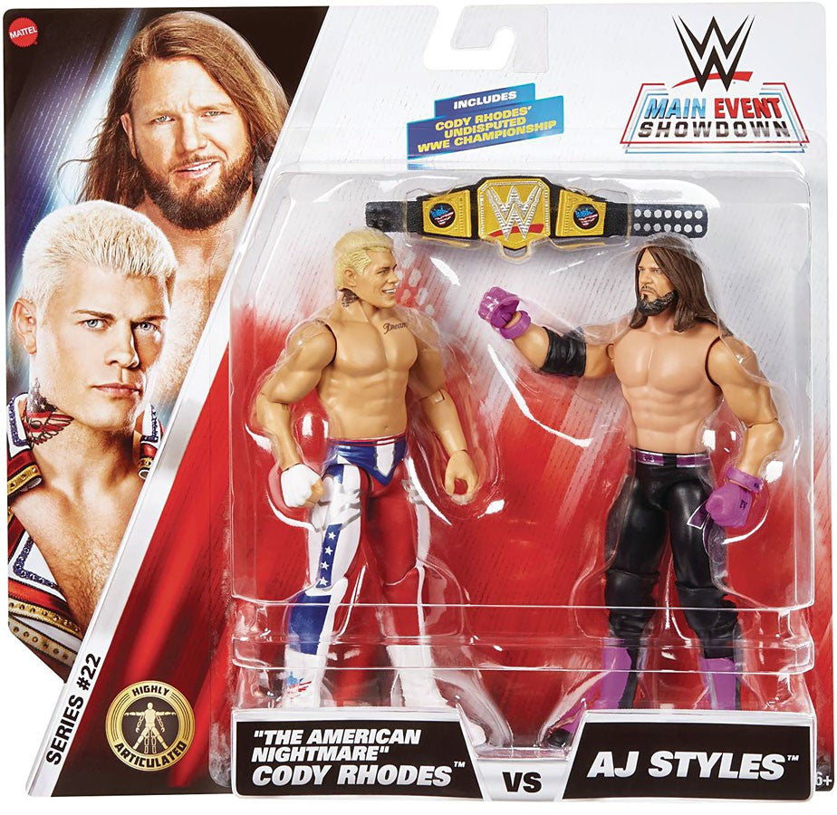 "The American Nightmare" Cody Rhodes vs. AJ Styles