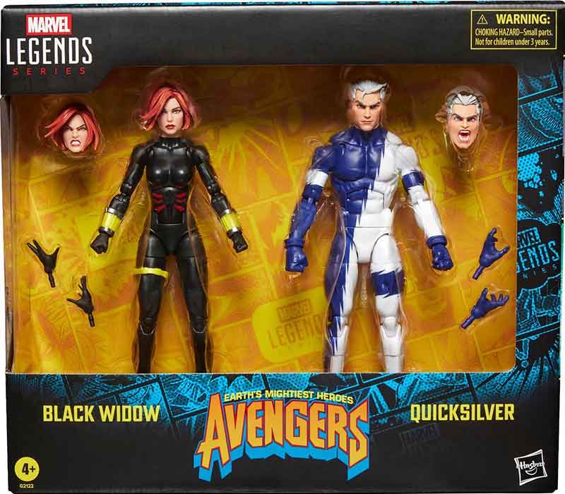 Black Widow and Quicksilver