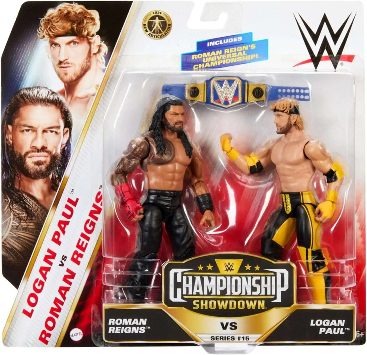 Roman Reigns vs. Logan Paul